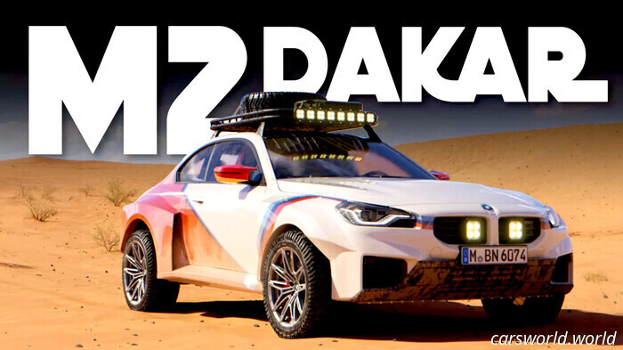 El Concepto M2 Dakar De BMW Es Tan Bueno Que Duele Que Sea Solo Una Broma De April Fool | Carscoops